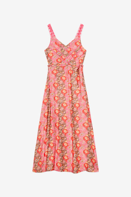 Crochet Strap Maxi Dress